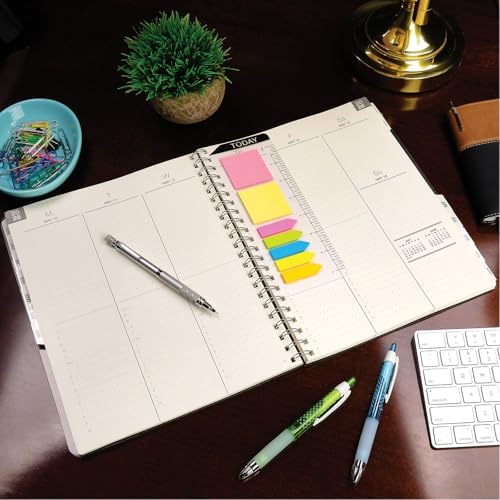 ESSENTIAL 2026 Monthly & Weekly Planner with Tabs, 8.5"x11": 14 Months