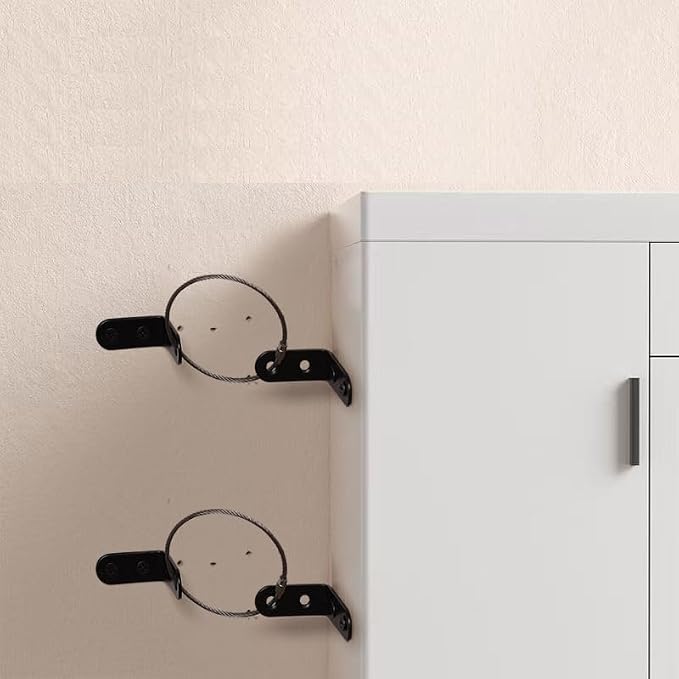 Furniture Anchors Small Aesthetic Earthquake Straps - Image 3