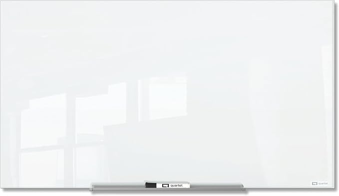 Quartet Magnetic Dry Erase Board, InvisaMount by Quartet