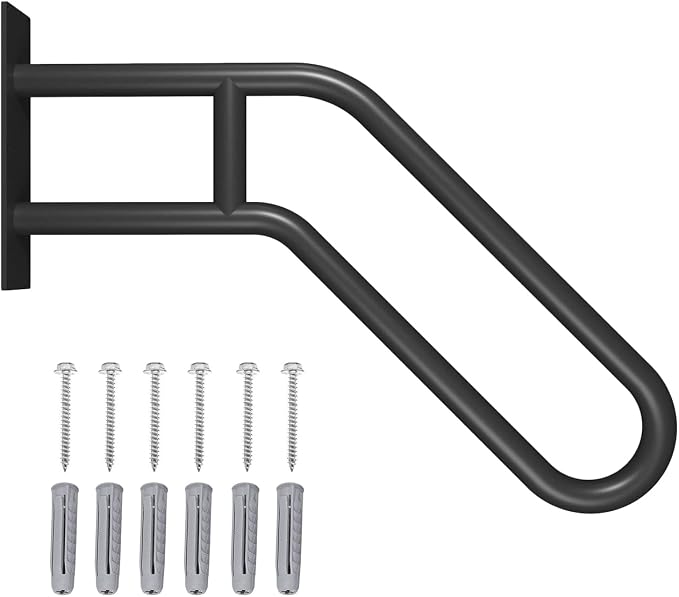 Hand Rails for Outdoor Steps Stair Railing Indoor Rail Metal Heavy Duty by Sahans