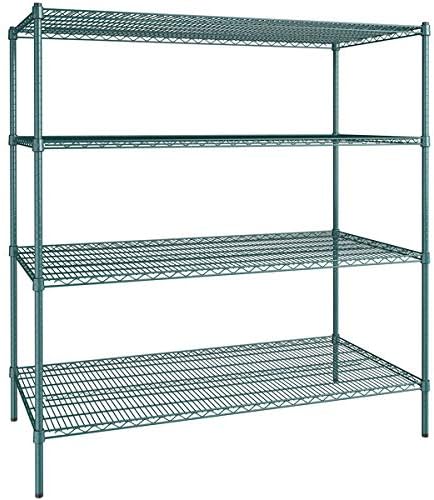 30" x 60" NSF Green Epoxy 4-Shelf Kit by Zedfire