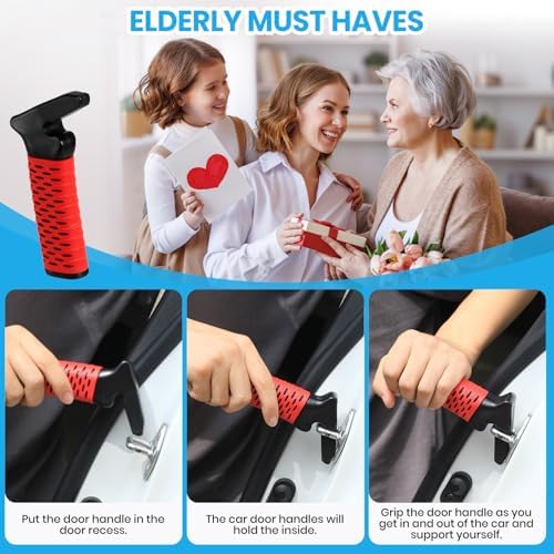 CAidRE Car Door Handle for Elderly, Car Handle Assist Support