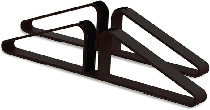 Freestanding Pet Gate Metal Support Feet, Triangle Support Feet Set of 2 by PUPETPO