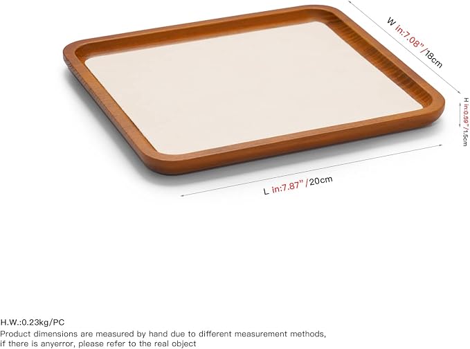 Solid Wood Jewelry Display Flat Tray - Image 4