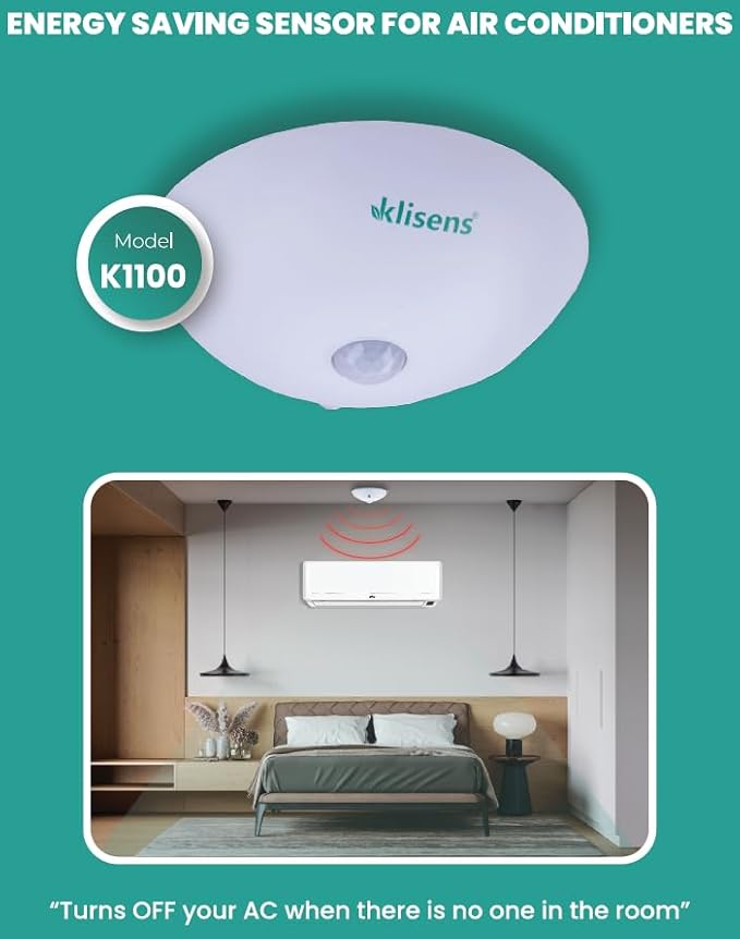 Energy Saving Motion Sensor-Automatically Turn Off Air Conditioner.Reduce Your - Image 3