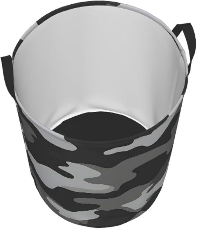 Laundry Basket Simpel Camouflage Collapsible Large Capacity, 63L Dirty Clothes - Image 7