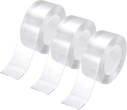 PATIKIL Clear Edge Protector Strip, 3 Roll 1.2 in x 16.4 ft Table Edge by PATIKIL