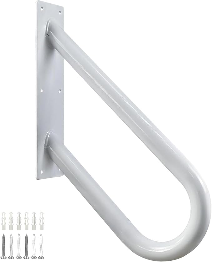 Handrails for Outdoor Steps Wall Mount, Railings for 1-2 Steps, U-Shaped by YEOOE