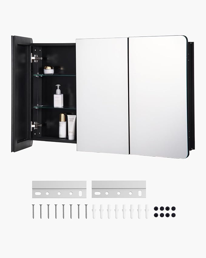 VEVOR Medicine Cabinet, 25.5 x 40 inch, Medicine Cabinet by VEVOR