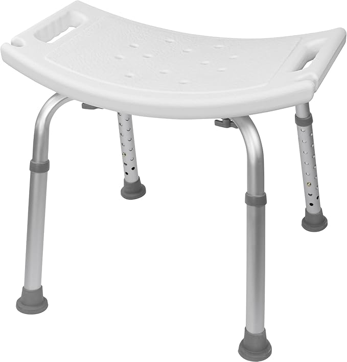 FSA/HSA Eligible, Vaunn Tool-Free Assembly Adjustable Shower Chair Spa Bathtub - Image 7