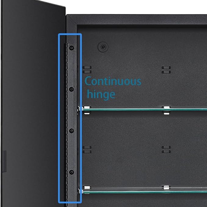 Black Bathroom Medicine Cabinet - Image 8