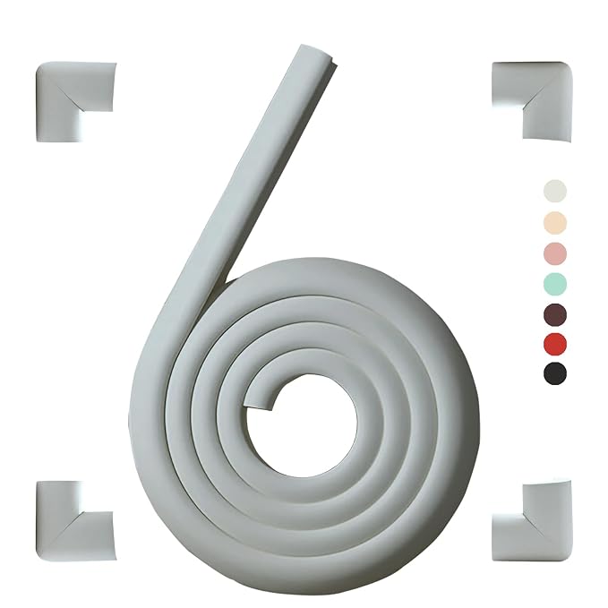 Furniture Corner & Edge Safety Bumpers, Baby Proofing Edge Guards, Kids by Fozobaiy