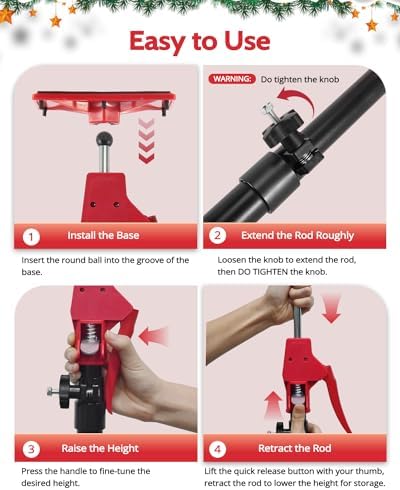 XINQIAO Cabinet Jacks for Installing Cabinets, Light Duty Third Hand