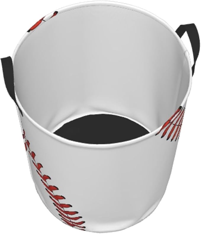 Laundry Basket Baseball Ball Collapsible Large Capacity, Dirty Clothes Basket - Image 7