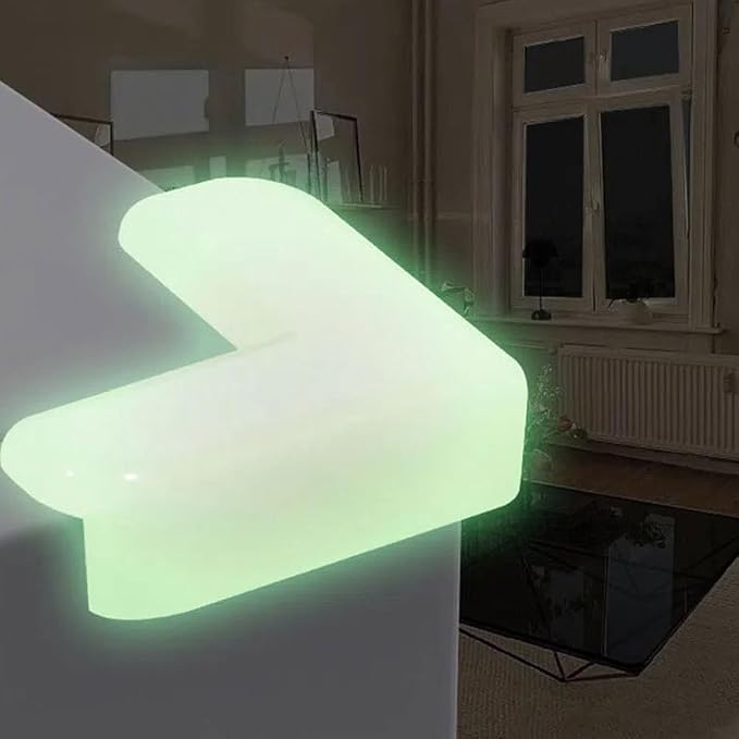 Luminous Corner Protectors for Baby Safety Transparent Table and Furniture Edge - Image 2