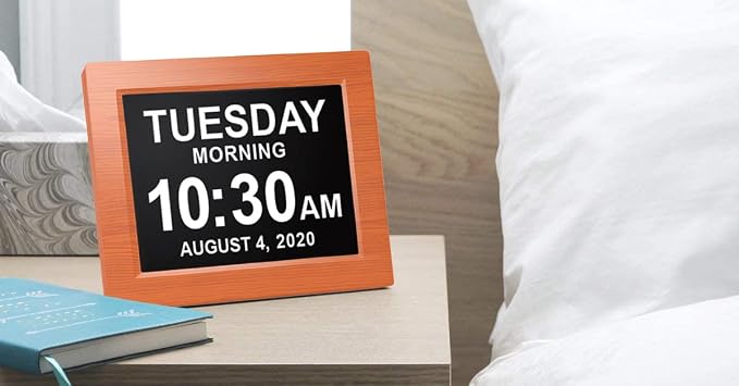 American Lifetime 【New 2025】 Dementia Clock Large Digital Clock - Image 6