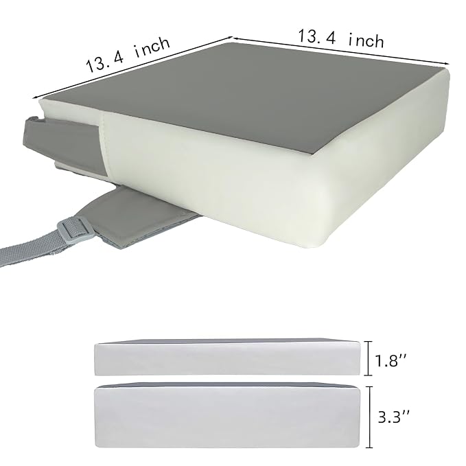 Booster Seat for Dining Table, PU Anti-Scratch Easy Cleaning Kids Toddler - Image 3