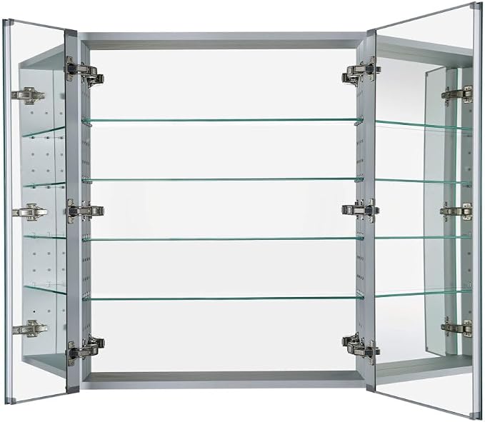 Fine Fixtures Bathroom Medicine Cabinet, Recessed/Surface Mount, Right/Left - Image 6