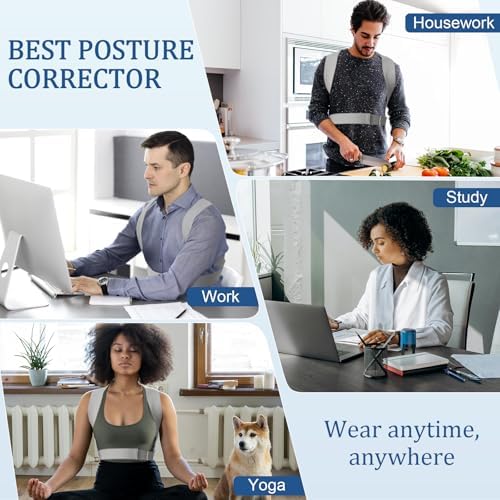 Posture Corrector for Women and Men, Adjustable Back Straightener
