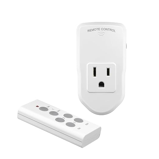 BN-LINK Wireless Remote Control Outlet Electrical Switch by BN-LINK