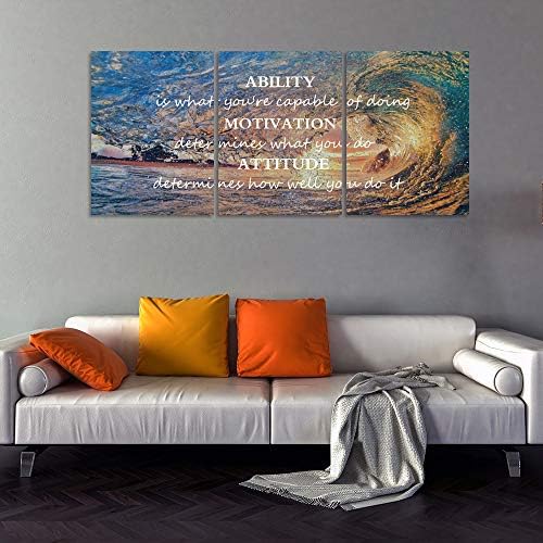 Inspirational Posters Motivational Wall Art Canvas Painting Sunrise