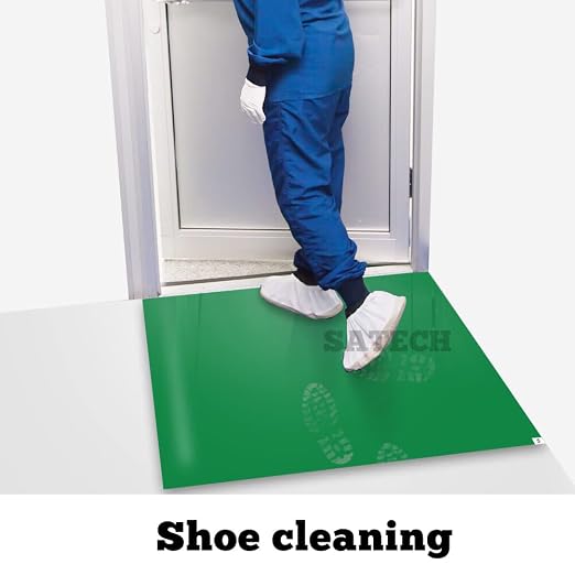 SATECH Tacky Mat, Sticky Mat for Hospital Laboratory Construction Pet 24"x36" - Image 4