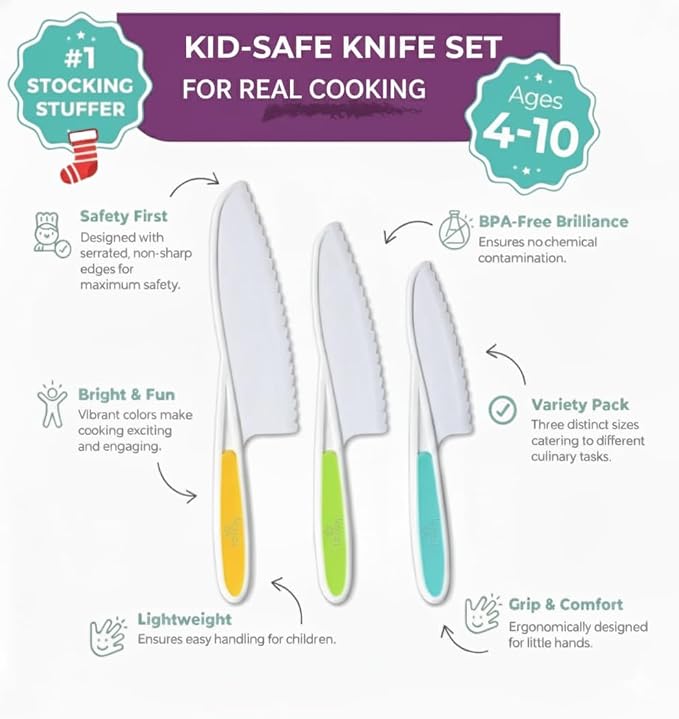 Tovla Jr. Kid Safe Knife Gift Set - Image 2