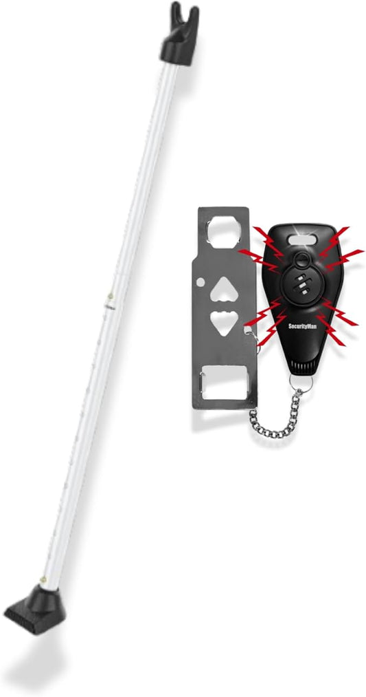 Door Security Bar & Portable Door Lock by SECURITYMAN