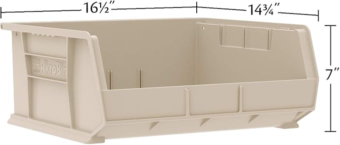 Akro-Mils 30250 AkroBins Plastic Storage Bins, Space-Saving Stackable Bins - Image 3