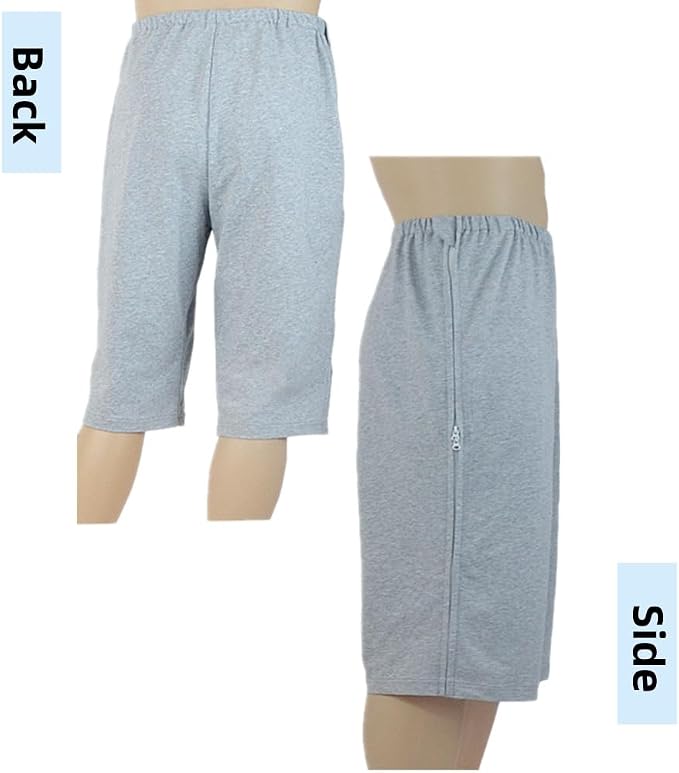 WEEOATAR Bedridden Patient Clothing, Full Open Post Surgery Pants, Patient Care - Image 5