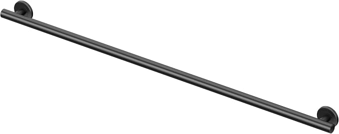 Gatco 896MX Latitude II Grab Bar, 48 Inch, Matte Black/ADA Compliant Wall Mount by Gatco