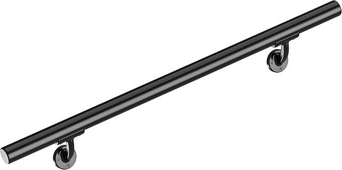 Meranti Aluminum Handrail for Indoor or Outdoor Steps and Stairs – Hand Rails by MerantiHomeGarden