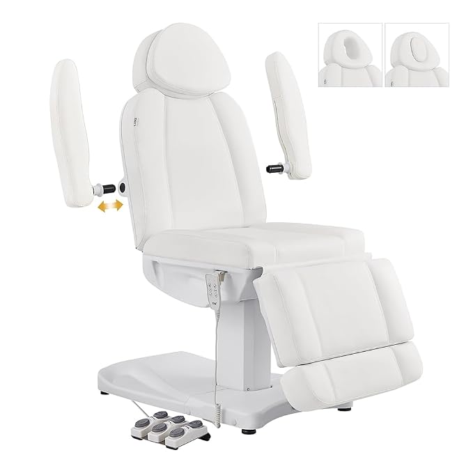 Dir Full Electrical Medical Aesthetic Chair Facial Beauty Bed Podiatry Doctors - Image 2