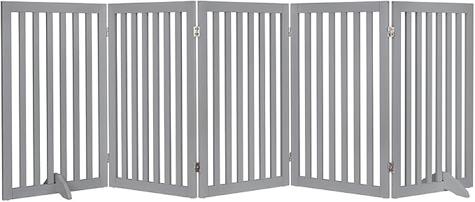 unipaws 36”H Free Standing Pet Gate by unipaws