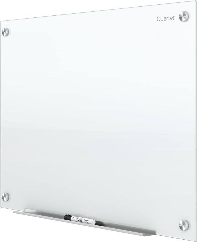 Quartet Dry Erase Board, Magnetic Whiteboard 96"W x 48"H, Glass Board - Image 4