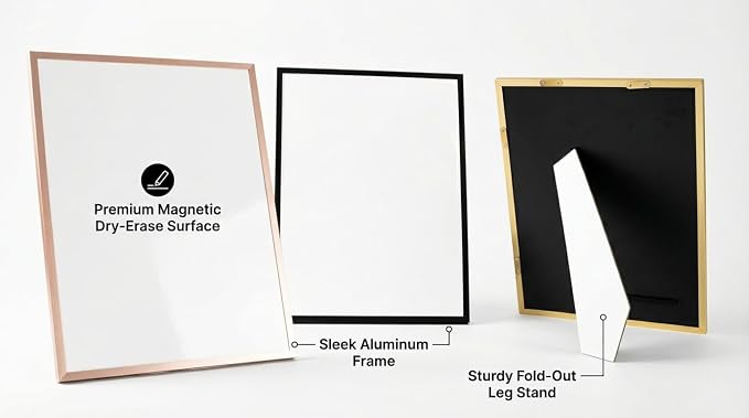Small Whiteboard 12 x 16 Inch Magnetic Dry Erase Board - Image 6