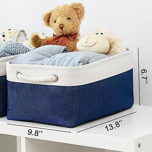 TheWarmHome Storage Basket for Organizing - Medium 3 Pack 14x10x7 inch