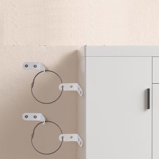 Furniture Anchors Small Aesthetic Earthquake Straps - Image 3