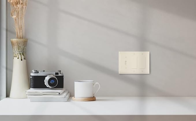 Henne Bery Modern Edge Decorative Wall Plate Switch Plate Outlet Cover - Image 6
