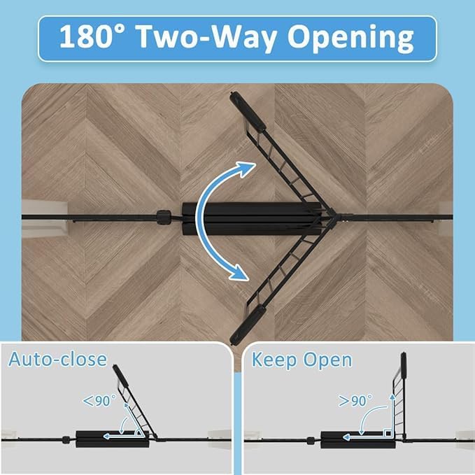 TSAYAWA 62.2"-71.65" Extra Wide Auto Closing Baby Safety Gate - Image 6