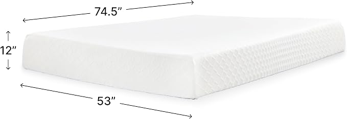 Signature Design by Ashley Chime Memory Foam 12" Full Mattress - Image 2