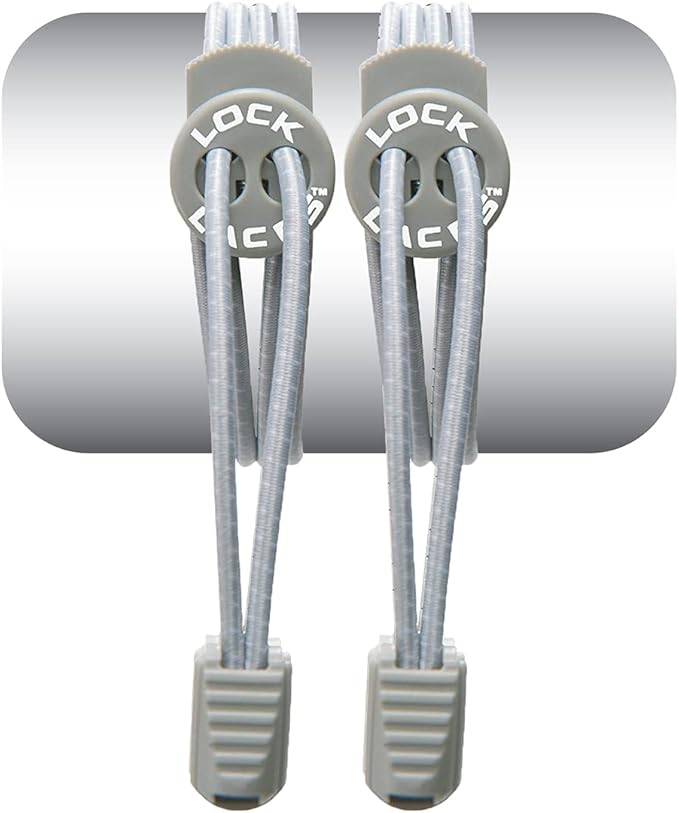 Lock Laces - Elastic No Tie Shoelaces 1 Size Fits All by LockLaces