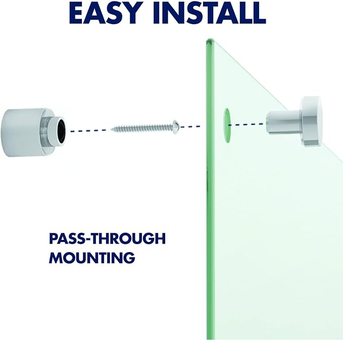Quartet Magnetic Glass Dry Erase White Board, Infinity Frameless Mounting - Image 6
