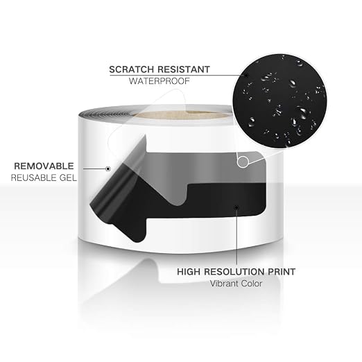 Arrow Floor Sticker Tape 2"×4" Arrow Floor Marking Sticker Sign 200 PCS Arrow - Image 5