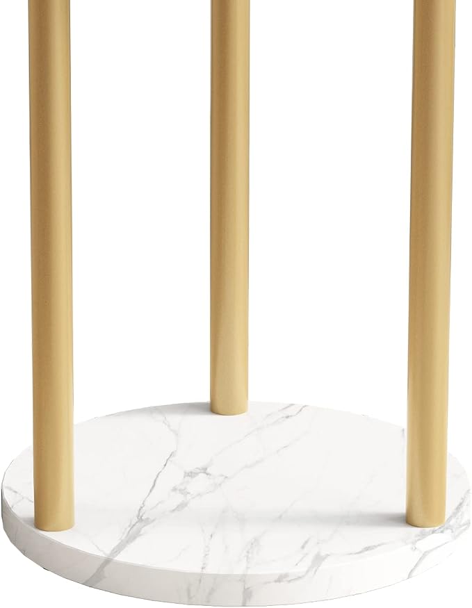 Metal Gold Coat Racks Freestanding, Coat Hanger Stand, Hall Tree Rack - Image 5