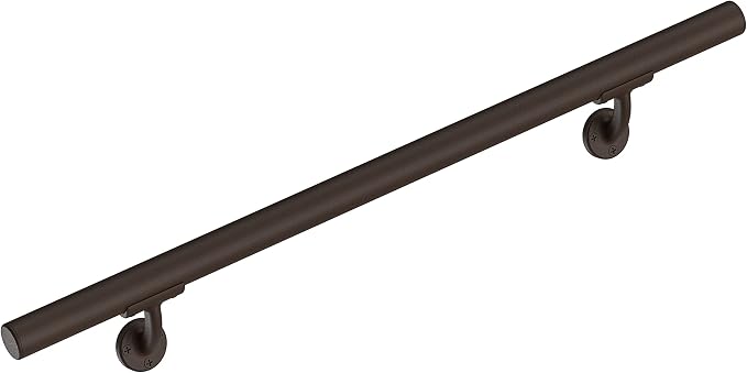 Meranti Aluminum Handrail for Indoor or Outdoor Steps and Stairs – Hand Rails by MerantiHomeGarden