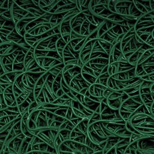 American Floor Mats Vinyl Mesh Heavy-Duty Entrance Green 4' x 12' Scraper Mat - Image 4