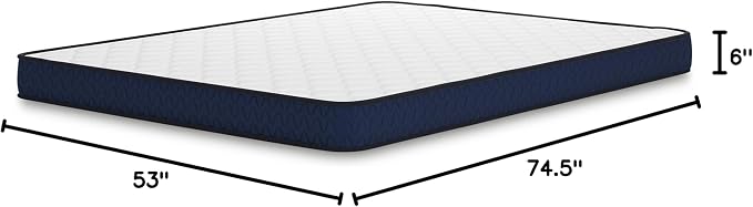 Signature Design by Ashley Full Size Firm 6 Inch Memory Foam Mattress, Super - Image 3