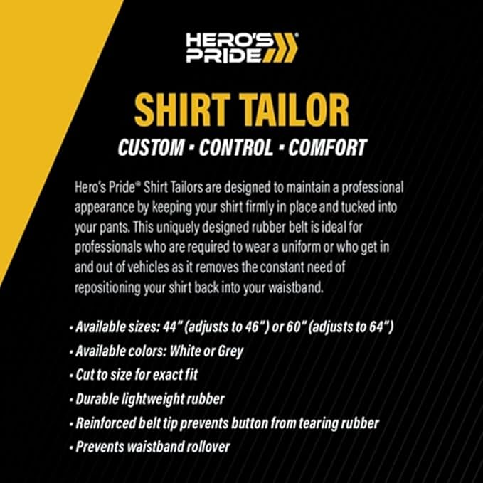 Hero's Pride Shirt Tailor Rubber Belt - Image 6