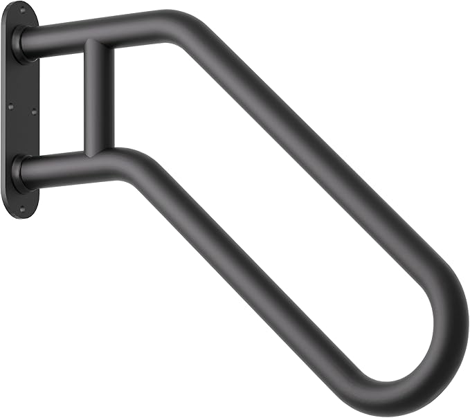 Hand Rails for Outdoor Steps, Exterior Steps Handrails, Wrought Iron Heavy-Duty by ZOOKASE
